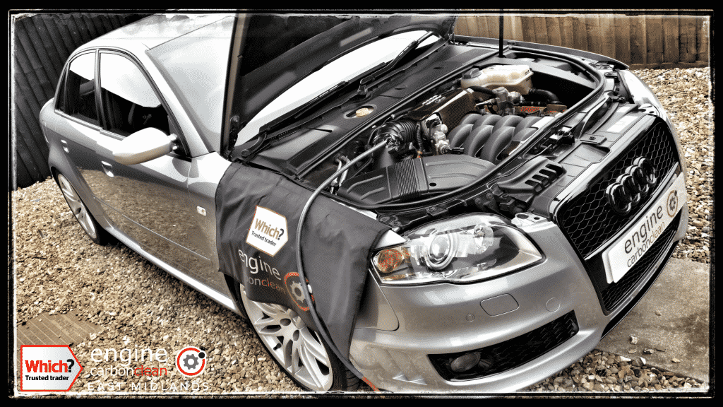 Engine Carbon Clean on an Audi RS4 (2006 - 93,890 miles)