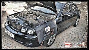 Engine Carbon Clean on a Jaguar X-Type 2.2 Diesel (2009 - 161,142 miles)