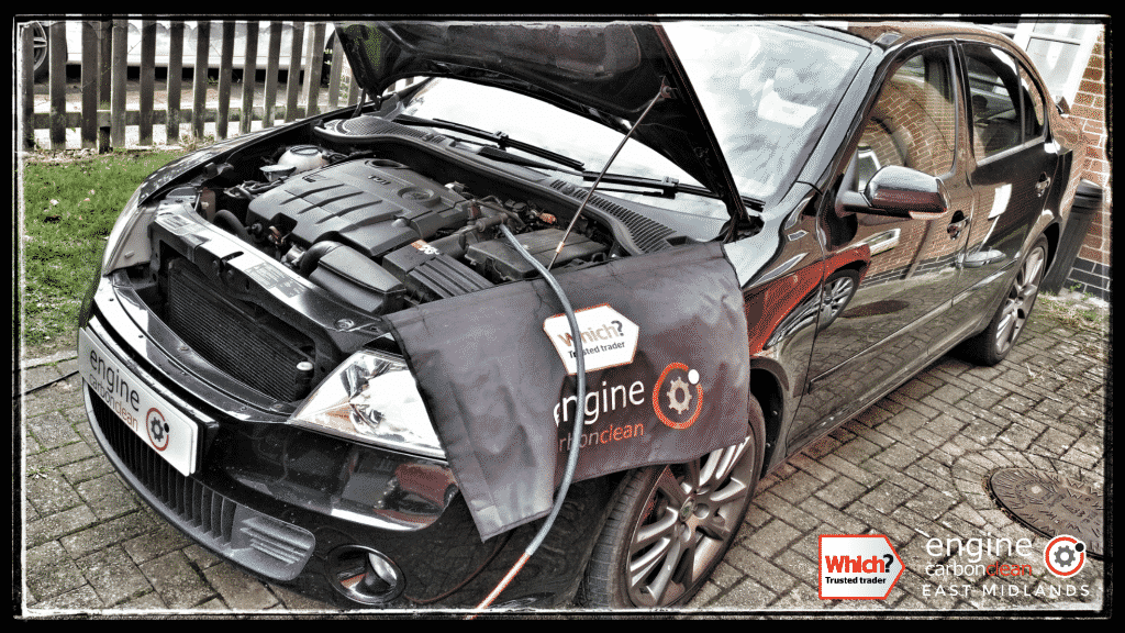 Engine Carbon Clean on a Skoda Octavia VRS diesel (2004 - 58,711 miles)