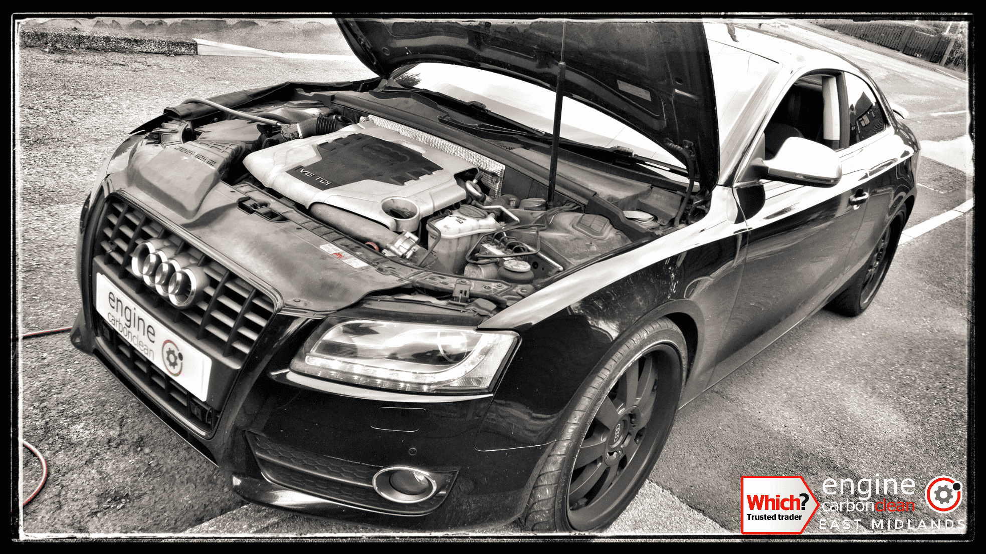 Engine Carbon Clean on an Audi A5 3.0 TDI (2008 - 121,082 miles)