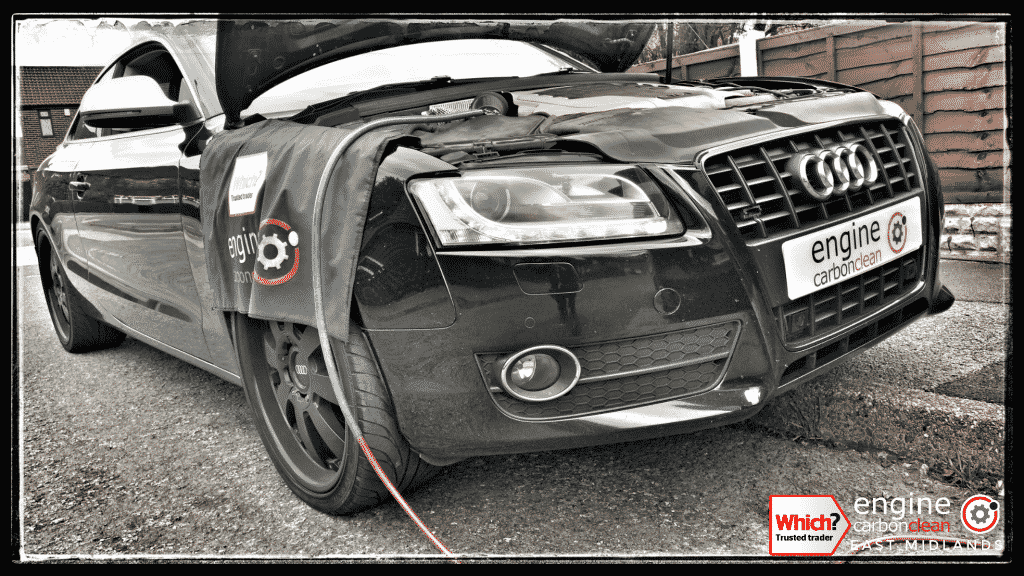 Engine Carbon Clean on an Audi A5 3.0 TDI (2008 - 121,082 miles)