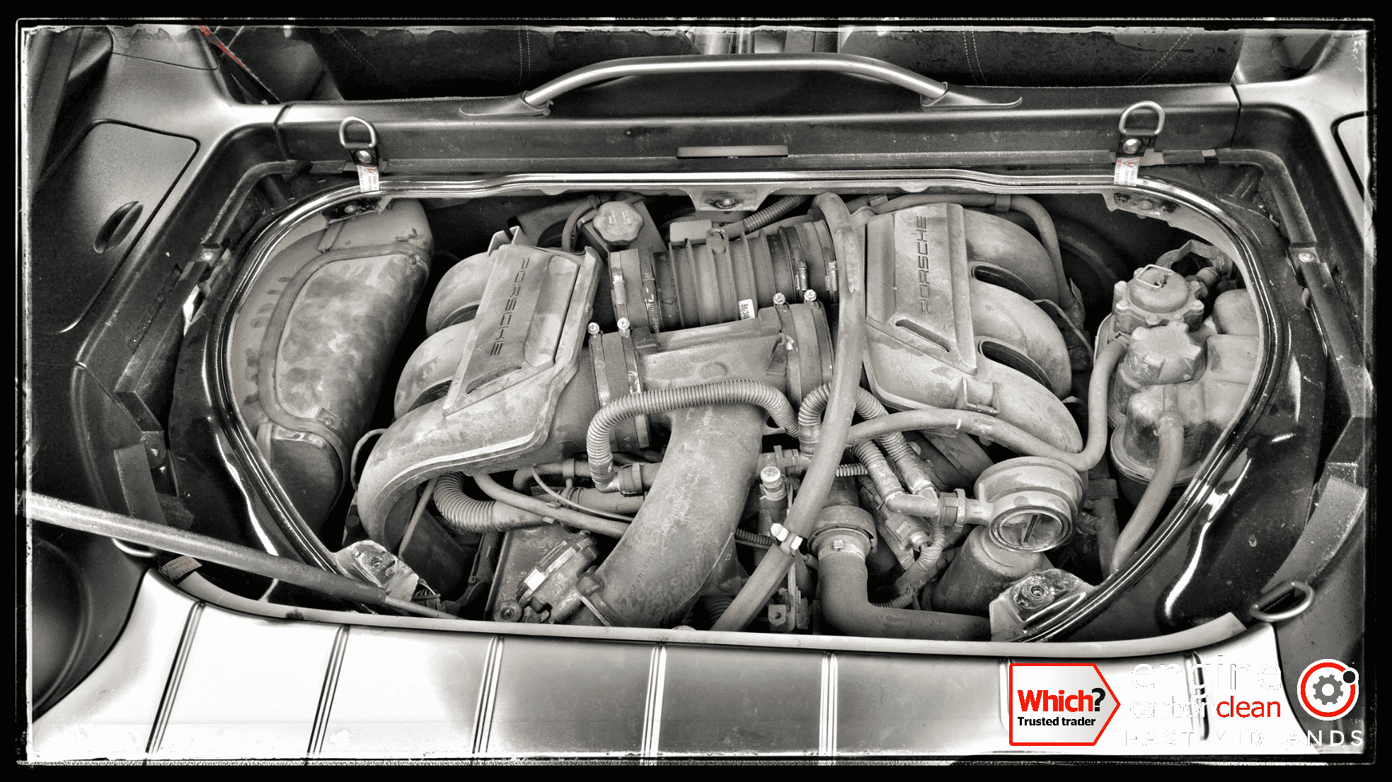 Engine Carbon Clean on a Porsche Cayman S (2006 - 79,220 miles)