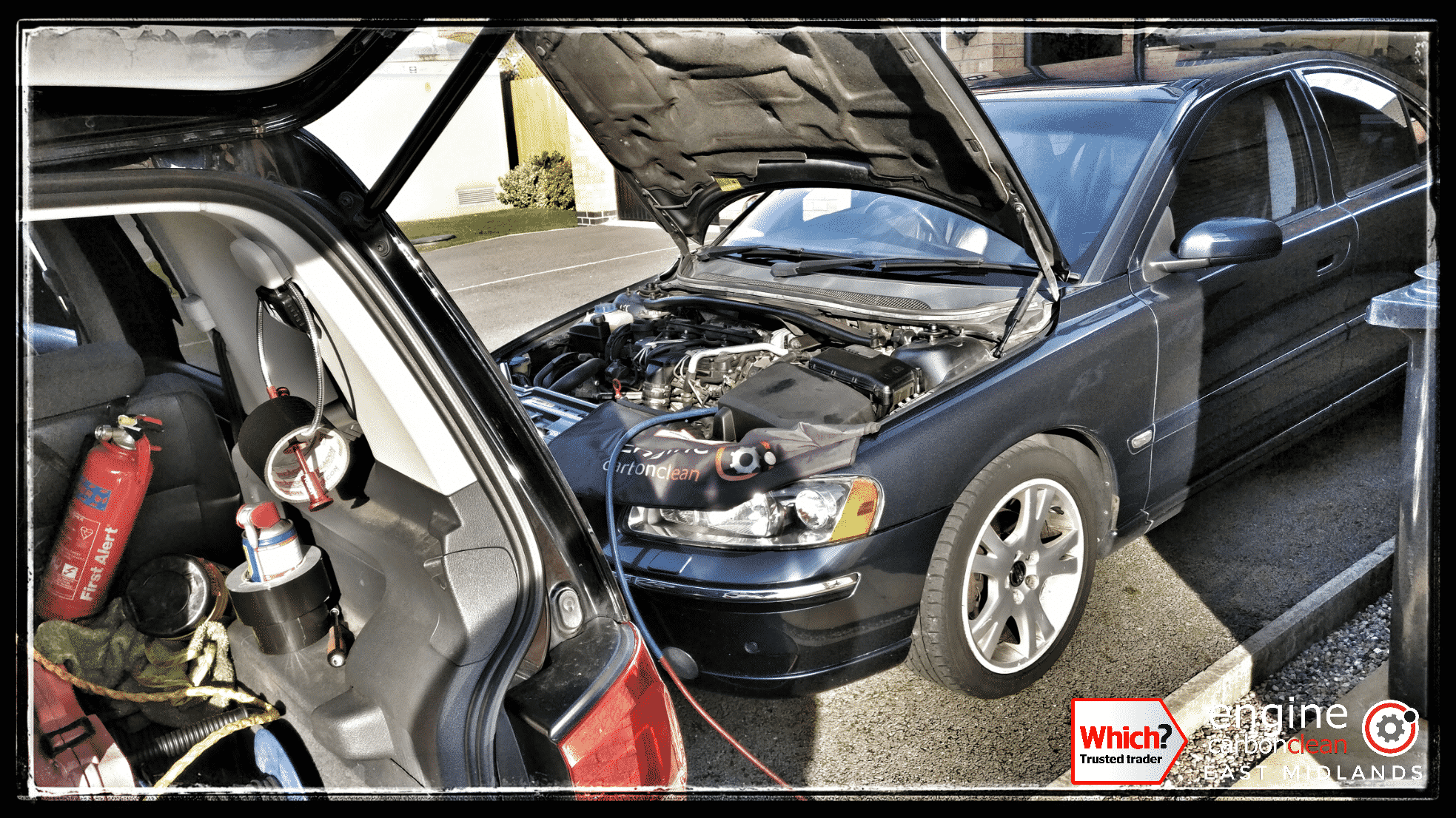 Engine Carbon Clean on a Volvo S60 D5 (2006 - 152,492 miles)