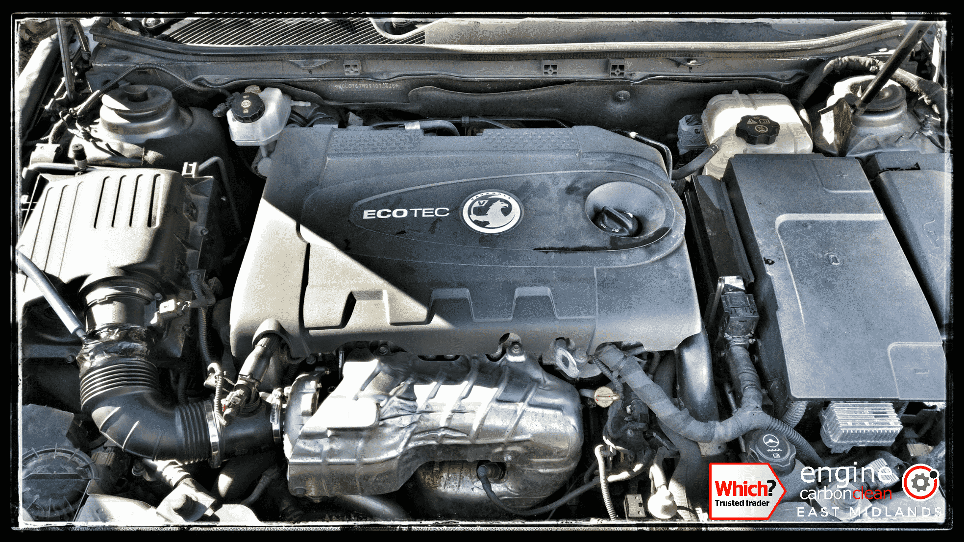 Engine Carbon Clean on a Vauxhall Insignia 2.0 CDTI (2009 - 83,944)