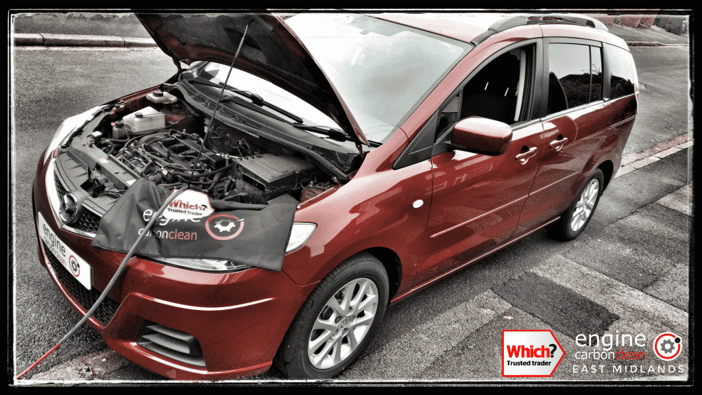 Engine Carbon Clean on a Mazda 5 1.8 petrol (2009 - 111,687 miles)