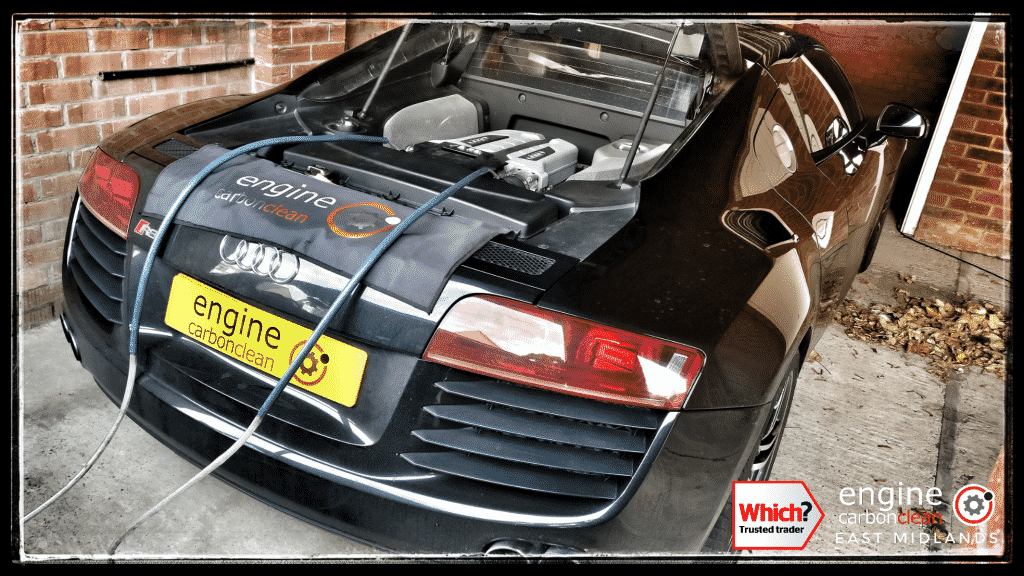 Engine Carbon Clean on an Audi R8 V8 (2008 - 96,555 miles)