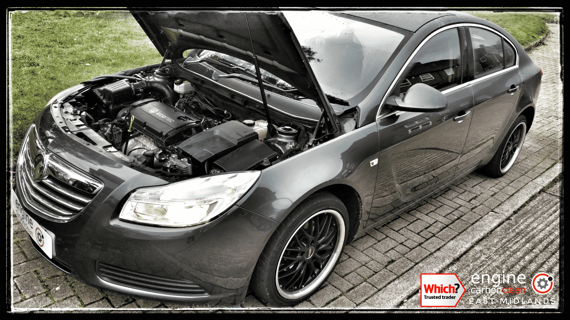 Engine Carbon Clean on a Vauxhall Insignia 1.8 petrol (2011 - 116,995 miles)