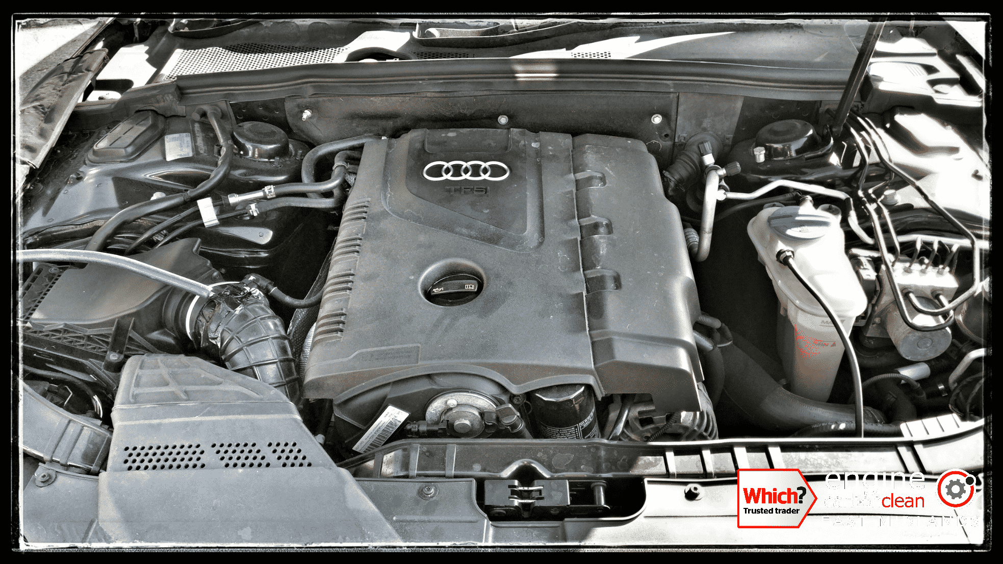 Engine Carbon Clean on an Audi A5 2.0 TFSI (100,000 miles)