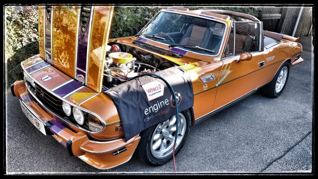 Engine Carbon Clean on a Triumph Stag (1976)