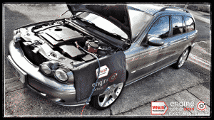 Engine Carbon Clean on a Jaguar X-Type 2.2 diesel (2006 - 200,683 miles)