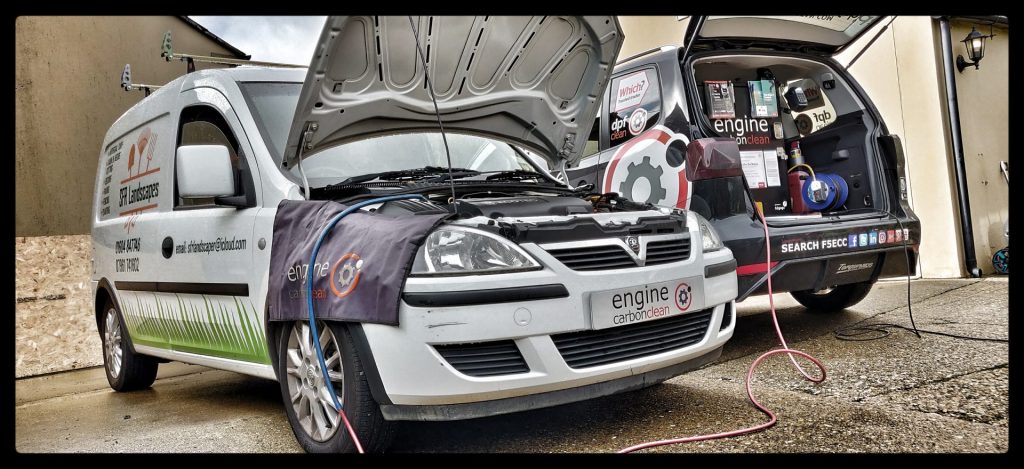 Diagnostic consultation and Engine Carbon Clean on a Vauxhall Combo 1.3 CDTI (2012 - 122,726 miles)