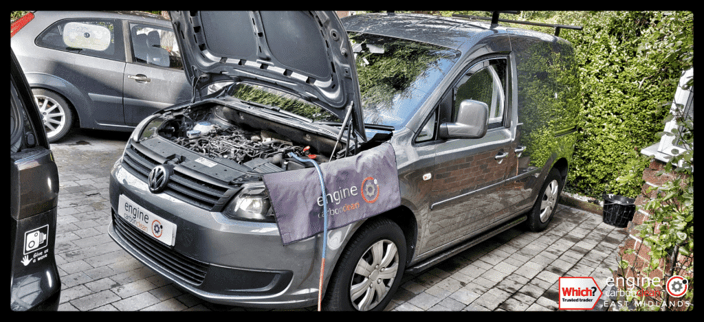Diagnostic Consultation and Engine Carbon Clean on a VW Caddy 1.6 TDI (2014 - 39, 279 miles)