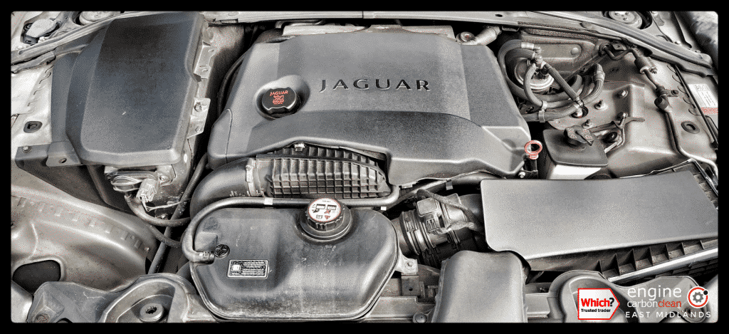 Diagnostic Consultation and Engine Carbon Clean on a Jaguar XF 2.7 Diesel (2009 - 142,460 miles)