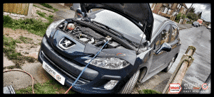 Diagnostic Consultation and Engine Carbon Clean on a Peugeot 308 1.6 HDi (2010 - 88,670 miles)