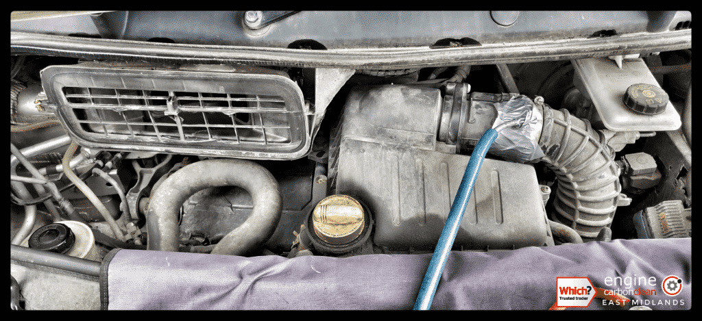 Stuck Thermostat - Diagnostic consultation and Engine Carbon Clean on Vauxhall Astra 1.8 petrol (2008 - 104,910 miles)