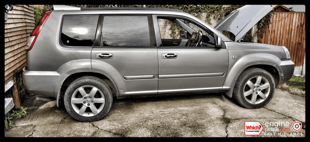 Just bought a vehicle? Diagnostic Consultation and Engine Carbon Clean on a Nissan X-Trail (2006 - 124,513 miles)