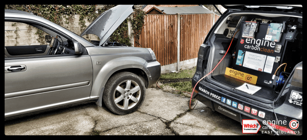 Just bought a vehicle? Diagnostic Consultation and Engine Carbon Clean on a Nissan X-Trail (2006 - 124,513 miles)