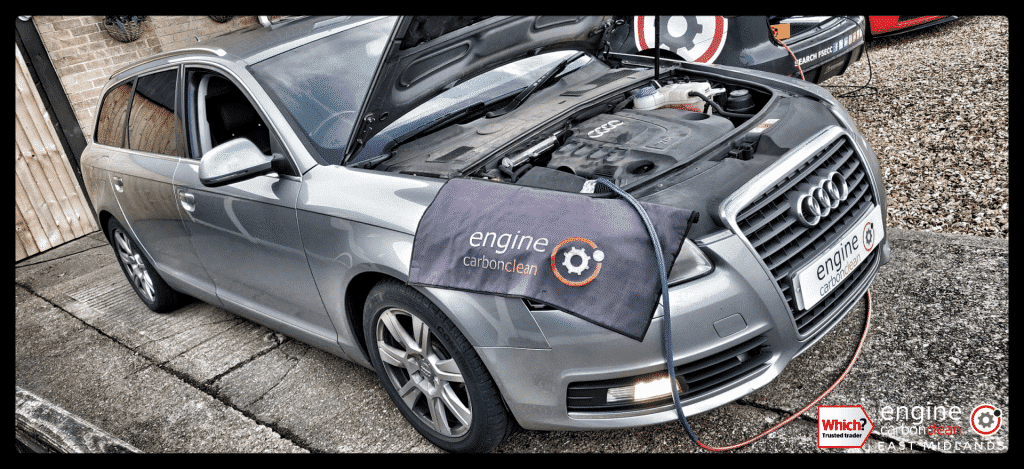 Diagnostic consultation and Engine Carbon Clean on an Audi A6 2.0 TDI (2010 - 87,887 miles)