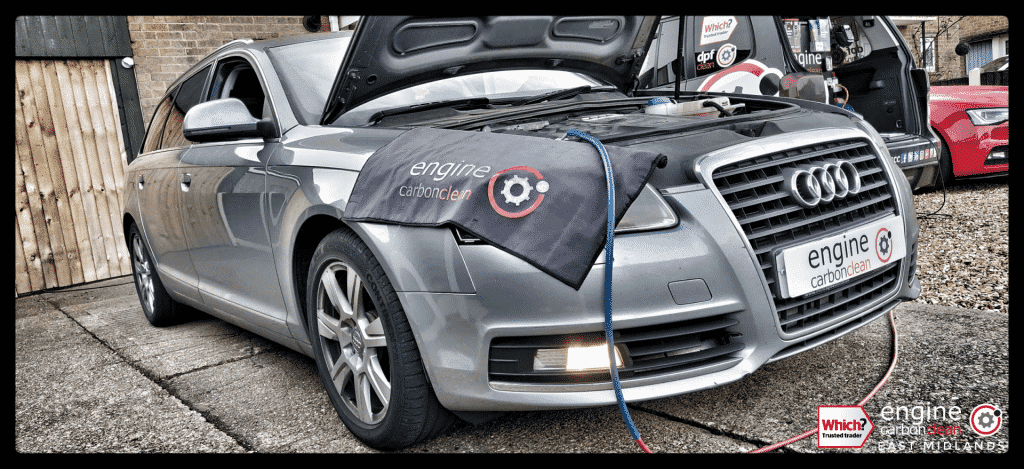 Diagnostic consultation and Engine Carbon Clean on an Audi A6 2.0 TDI (2010 - 87,887 miles)