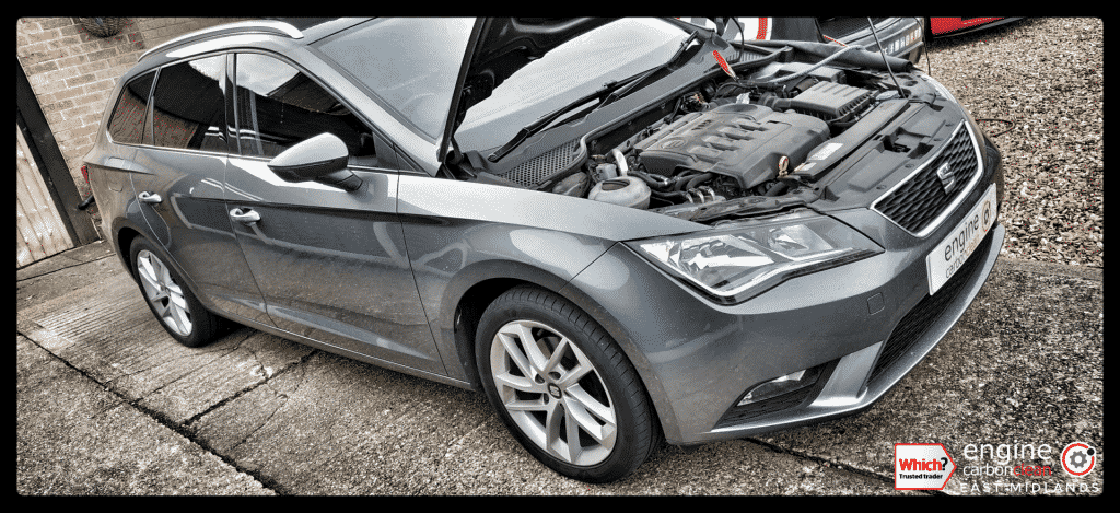 Diagnostic consultation and Engine Carbon Clean on a Seat Leon ST 2.0 TDI (2014 - 127,573 miles)