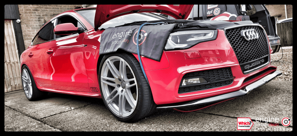 Diagnostic consultation and Engine Carbon Clean on a modified Audi A5 3.0 TDI (2007 - 89,815 miles)