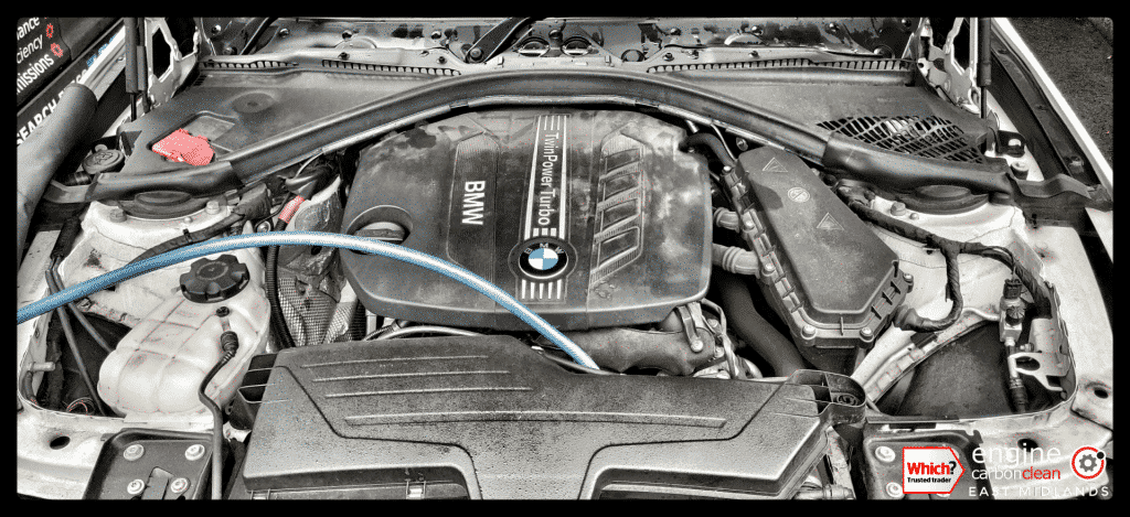 Vehicle not running right after a recall? Diagnostic and Clean on a BMW 320d (2014 - 112,444 miles)
