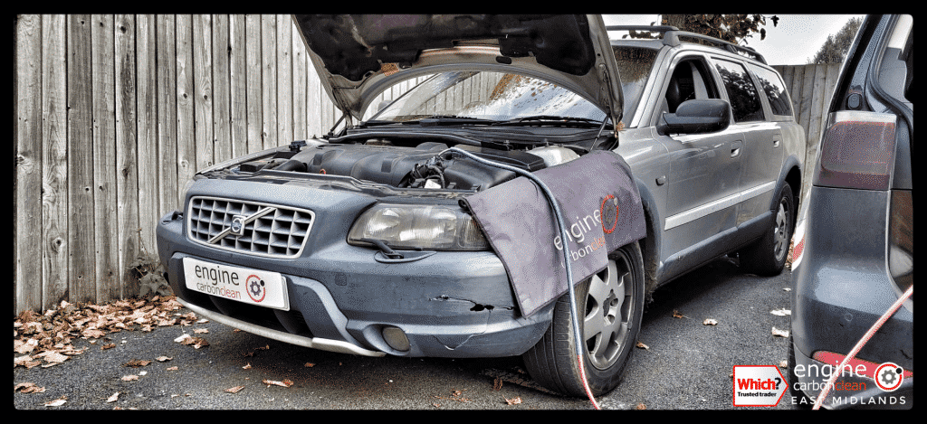 Diagnostic consultation and Engine Carbon Clean on a Volvo XC70 D5 (2003 - 229,280 miles)