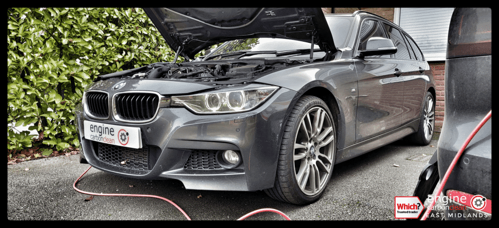 Diagnostic Consultation and Engine Carbon Clean on a BMW 330d (2014 - 81,911 miles)