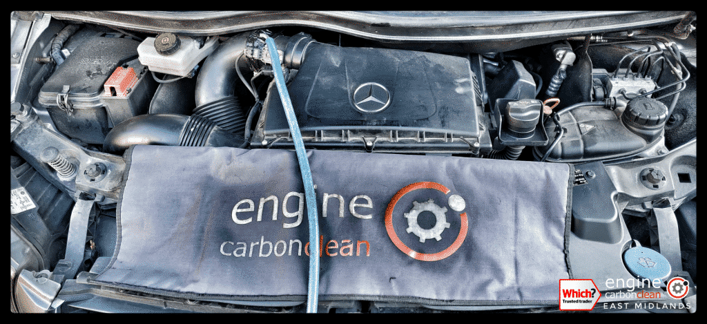 Diagnostic Consultation and Engine Carbon Clean on a Mercedes V220 (320,246 miles)