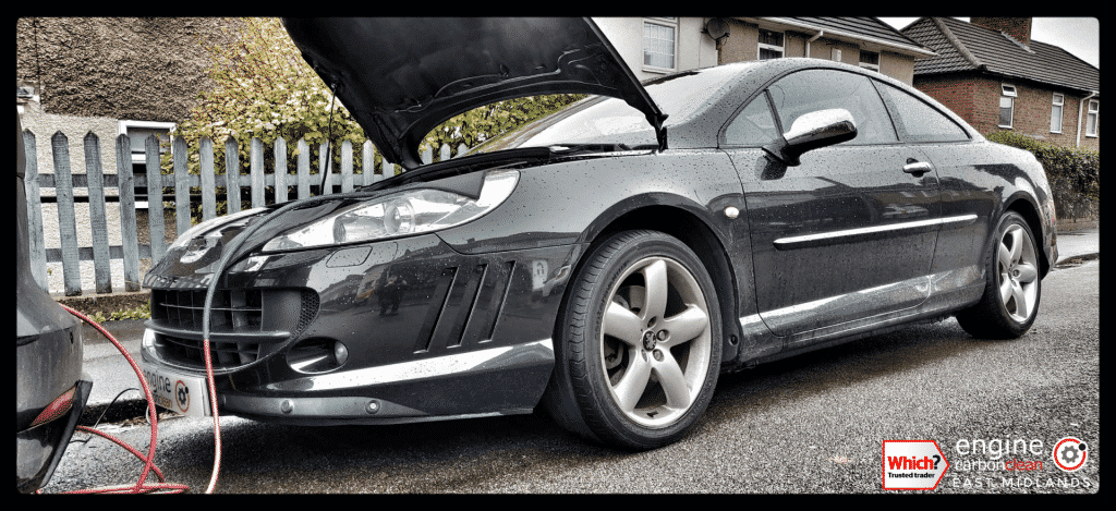 Diagnostic Consultation and Engine Carbon Clean - Peugeot 407 GT Coupé 3.0 (2006 - 79,497 miles)