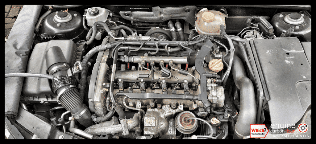 MOT Emissions Fail - diagnostic and Engine Carbon Clean - Saab 93 1.9 TDi (2009 - 128,628 miles)