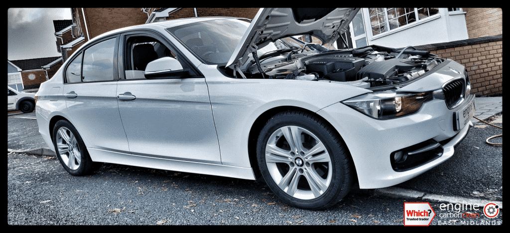 Diagnostic Consultation and Engine Carbon Clean on a BMW 320i petrol (2013 - 52,440 miles)