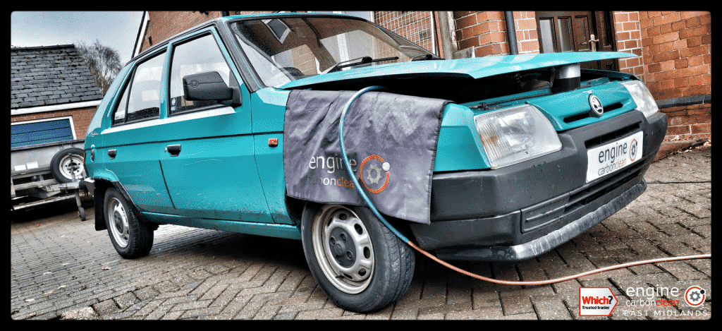 Engine Carbon Clean on a Skoda Fabia 1.3 petrol (1995 - 92,922 miles)