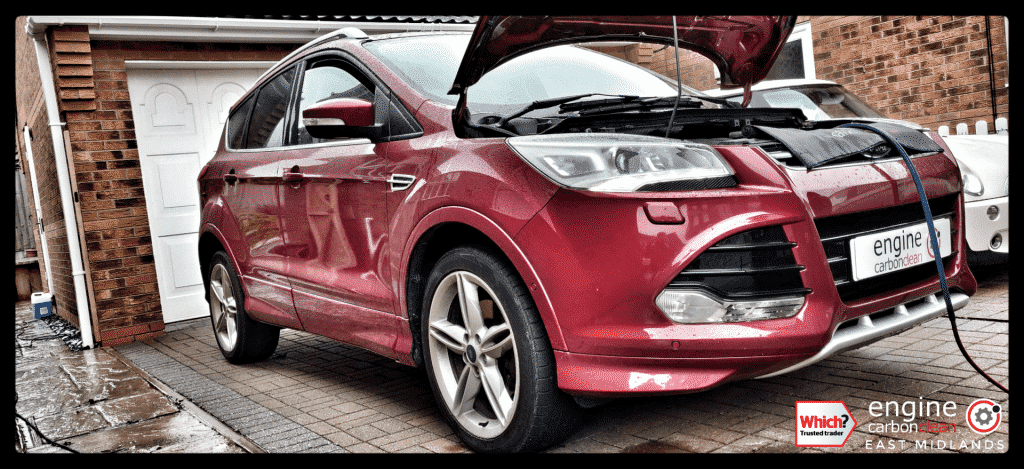 Diagnostic Consultation and Engine Carbon Clean on a Ford Kuga 2.0 TDCI (2016 - 36,621 miles)