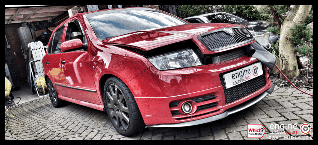 Diagnostic Consultation and Engine Carbon Clean on a Skoda Fabia VRS 1.9 TDI (2006 - 104,890 miles)