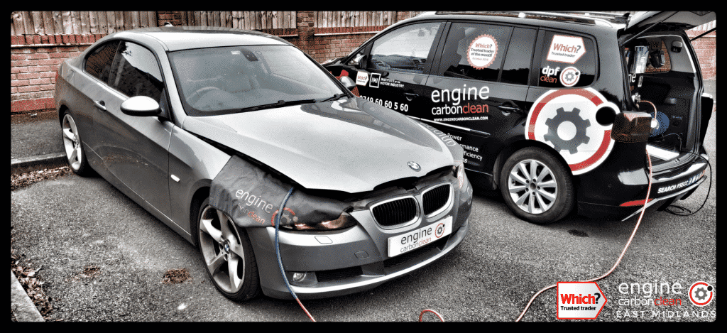 Diagnostic Consultation and Engine Carbon Clean on a BMW 320d (2009 - 210,250 miles)
