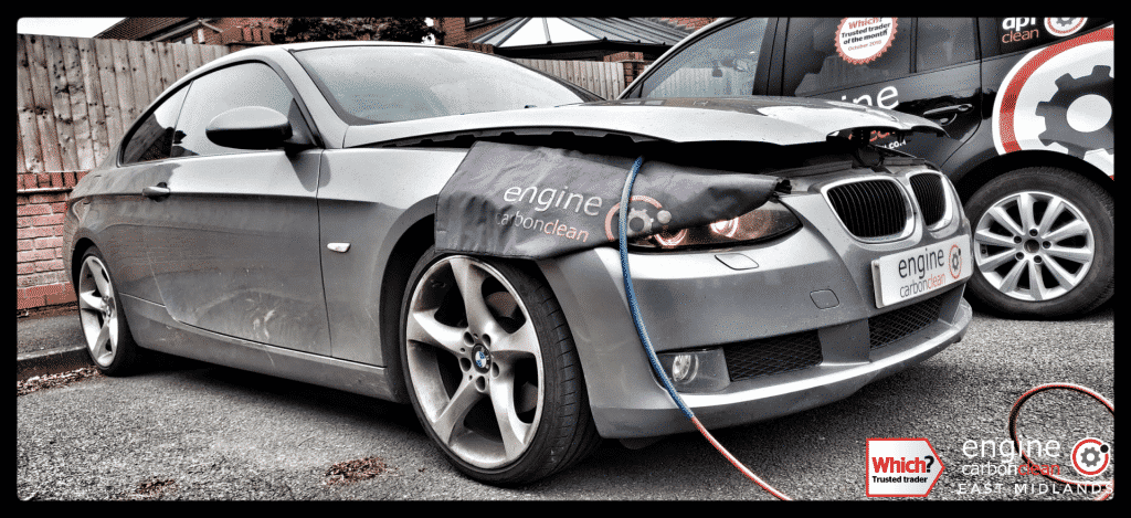 Diagnostic Consultation and Engine Carbon Clean on a BMW 320d (2009 - 210,250 miles)