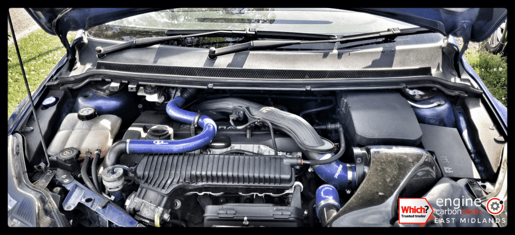 Diagnostic Consultation and Engine Carbon Clean on a Ford Focus RS (2009 - 33,038 miles)