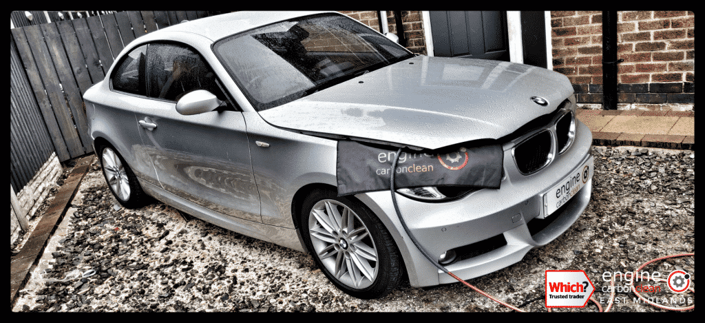 Diagnostic Consultation and Engine Carbon Clean on a BMW 120d (2009 - 107,857 miles) with EGR issues