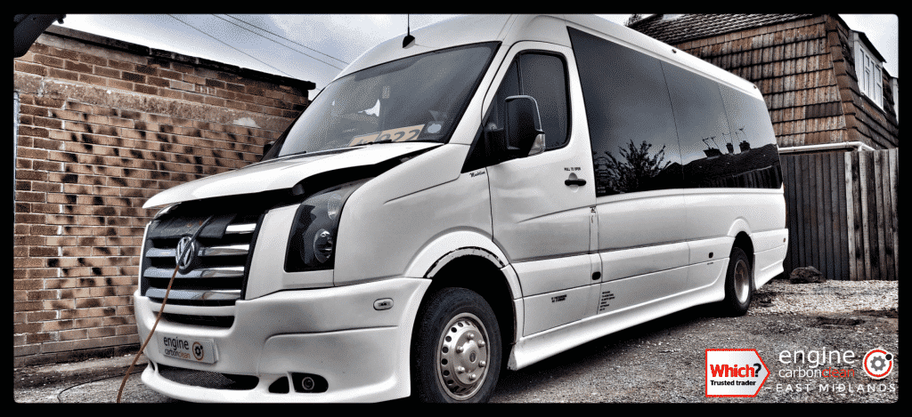 Diagnostic Consultation and Engine Carbon Clean on a VW Crafter 2.5 TDI (2009 - 261,960 miles)