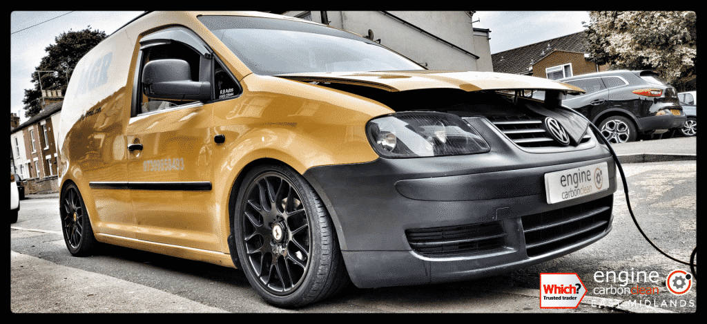 Diagnostic Consultation and Engine Carbon Clean on a VW Caddy 2.0 SDI (2008 - 234,320 miles)