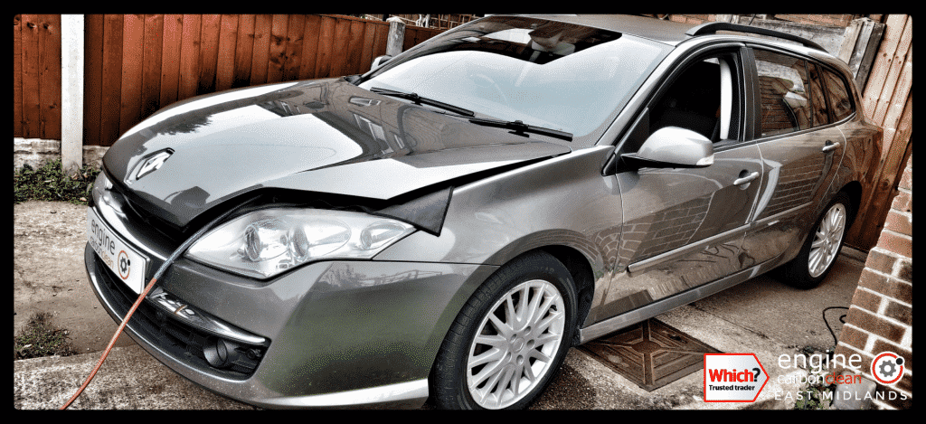 Diagnostic Consultation and Engine Carbon Clean on a Renault Laguna 1.5dci (2009 - 170,435 miles)