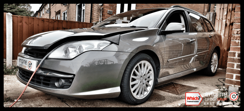Diagnostic Consultation and Engine Carbon Clean on a Renault Laguna 1.5dci (2009 - 170,435 miles)