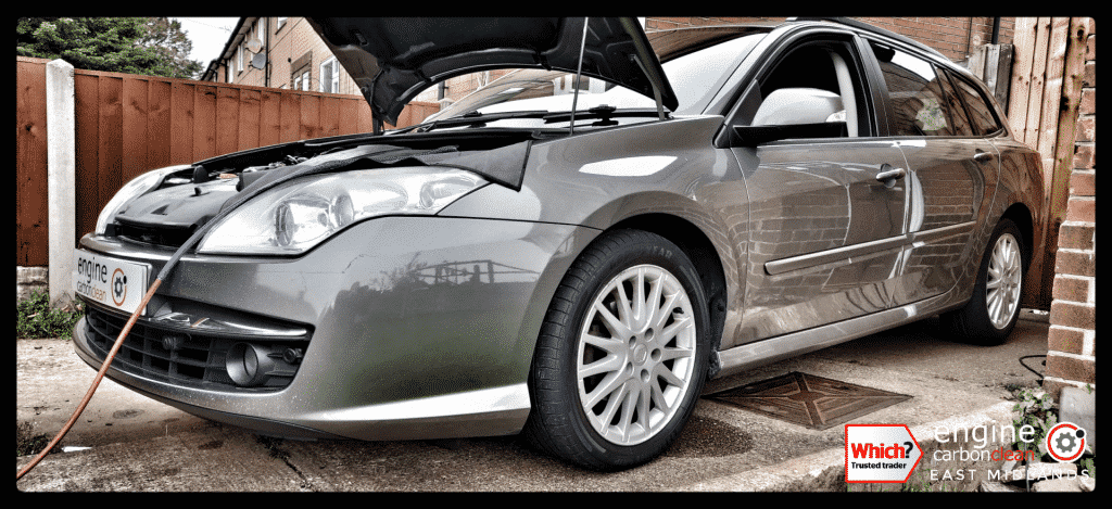 Diagnostic Consultation and Engine Carbon Clean on a Renault Laguna 1.5dci (2009 - 170,435 miles)