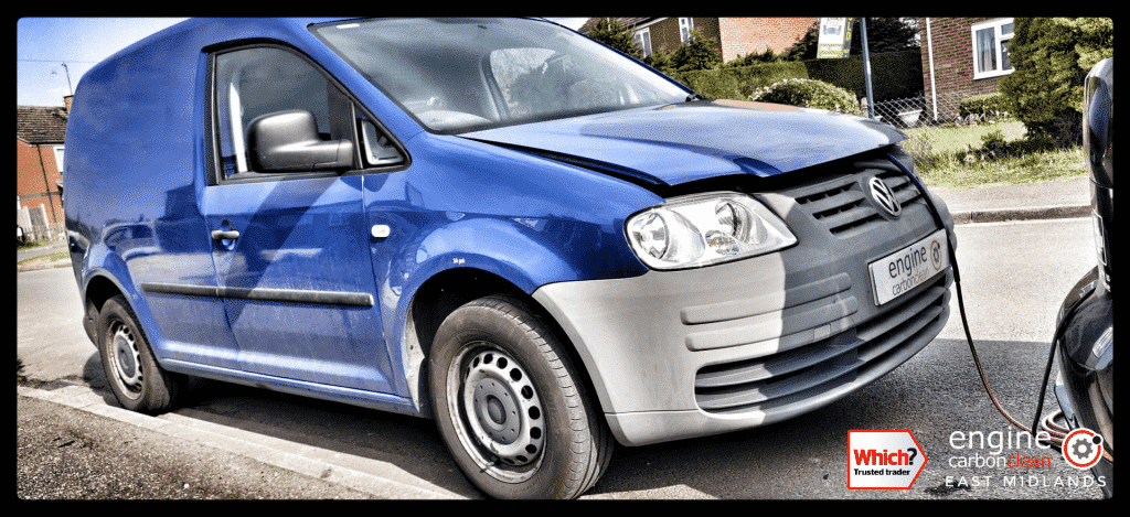 Diagnostic Consultation and Engine Carbon Clean on a VW Caddy 2.0 SDI (2007 - 95,208 miles)