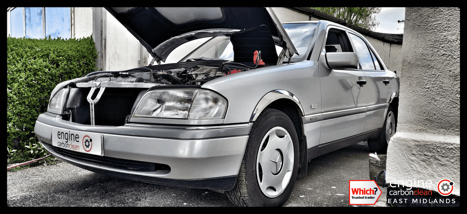 Diagnostic Consultation and Engine Carbon Clean on a Mercedes C180 (1996 - 55,360 miles)