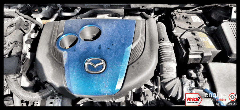 Diagnostic Consultation and Engine Carbon Clean on a Mazda CX-5 2.2 diesel (2013 - 74,630 miles)