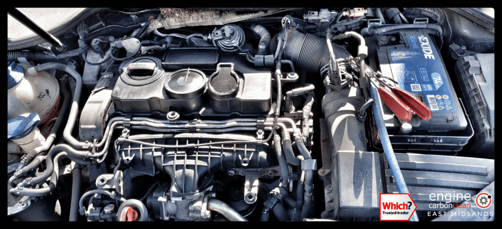 Diagnostic Consultation and Engine Carbon Clean on a VW Golf 2.0 TDI (2007 - 142,029 miles)