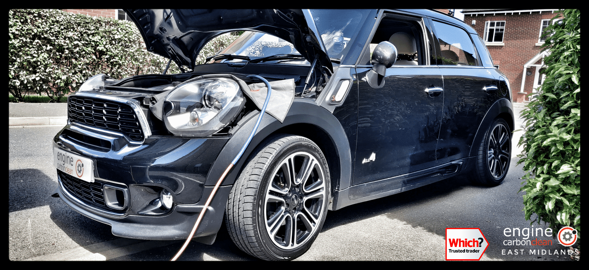 Diagnostic Consultation and Engine Carbon Clean on a Mini Cooper SD (2014 - 73,760 miles)