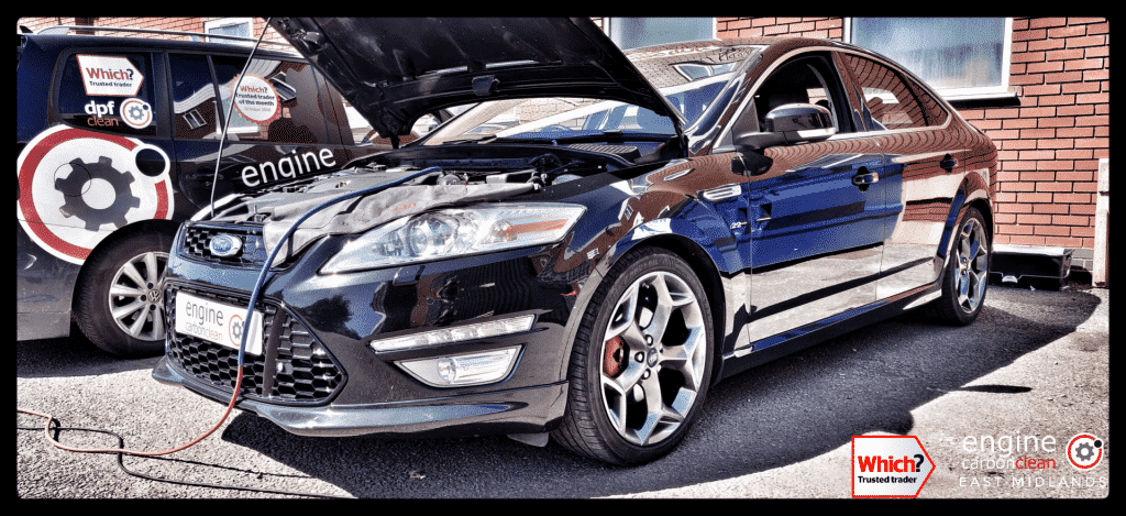 Diagnostic Consultation and Engine Carbon Clean on a Ford Mondeo 2.2 TDCi (2011 - 126,300 miles)